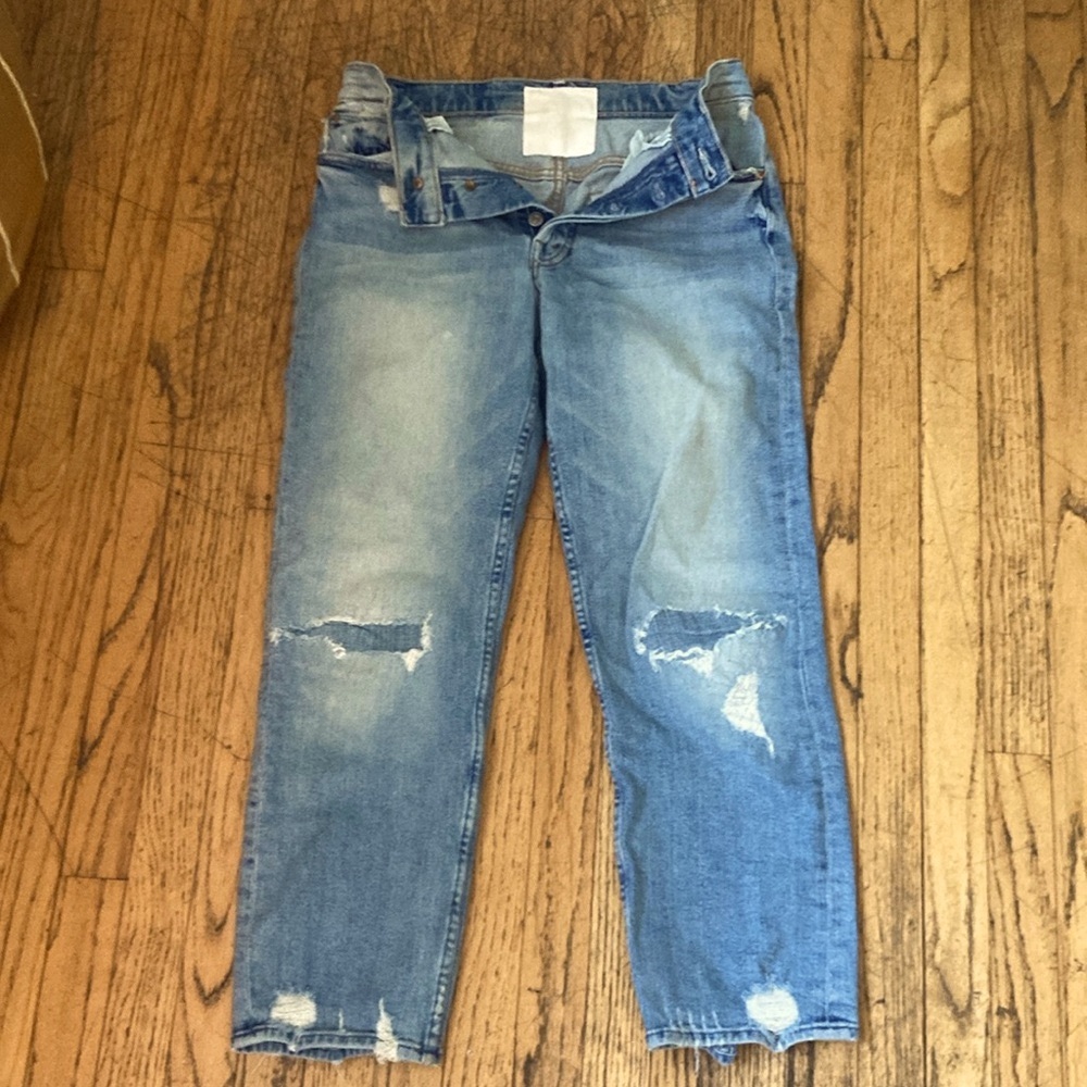 SOLD OUT MOTHER Superior The Tomcat Confession size 26 jeans distressed blue